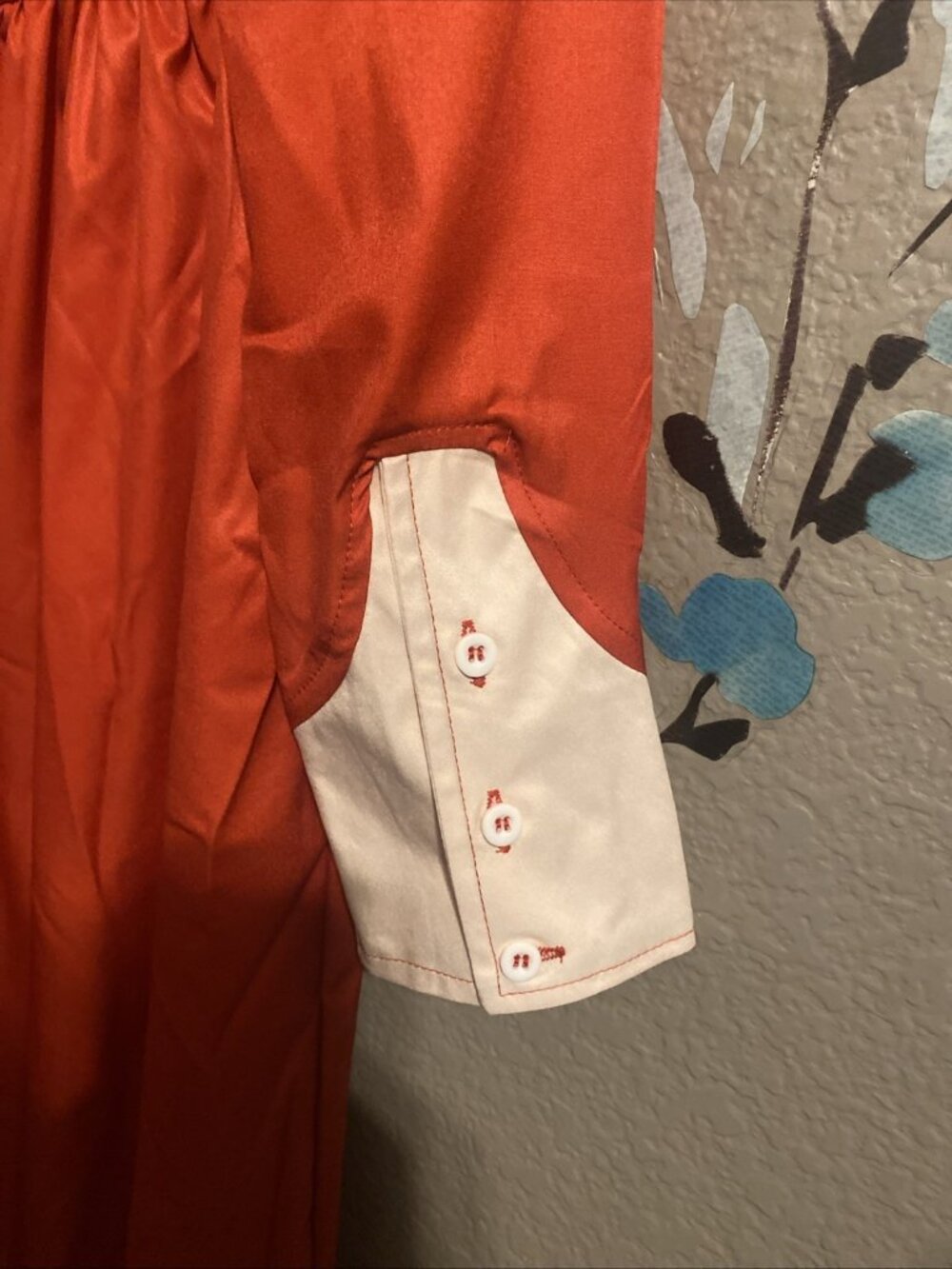 Western Button Down Shirt Dress Cat Cowgirl  S Rockabilly - Picture 4 of 8